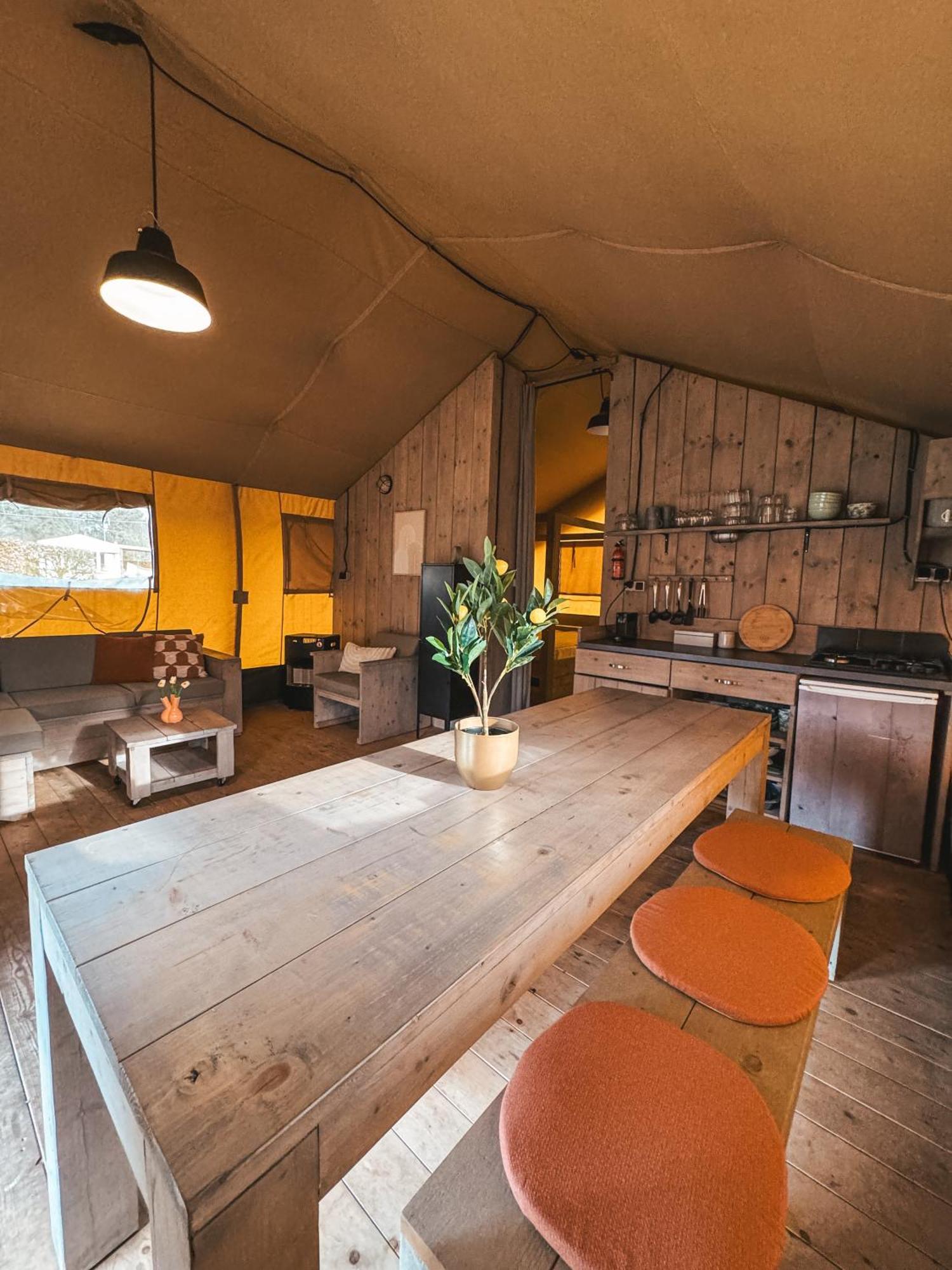 Glamping Holten luxe safaritent 1 Exterior foto
